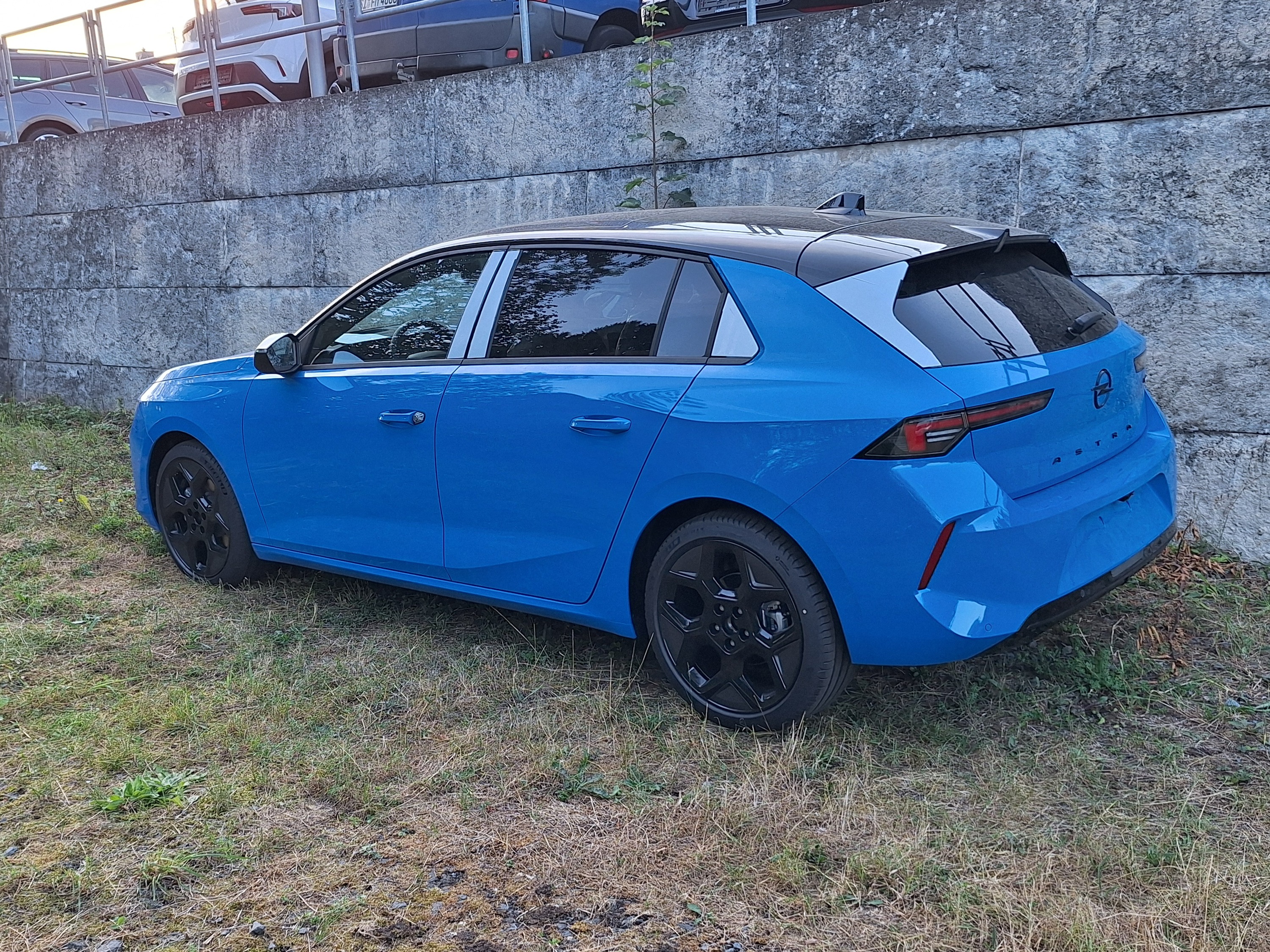 Da isser der Blaue