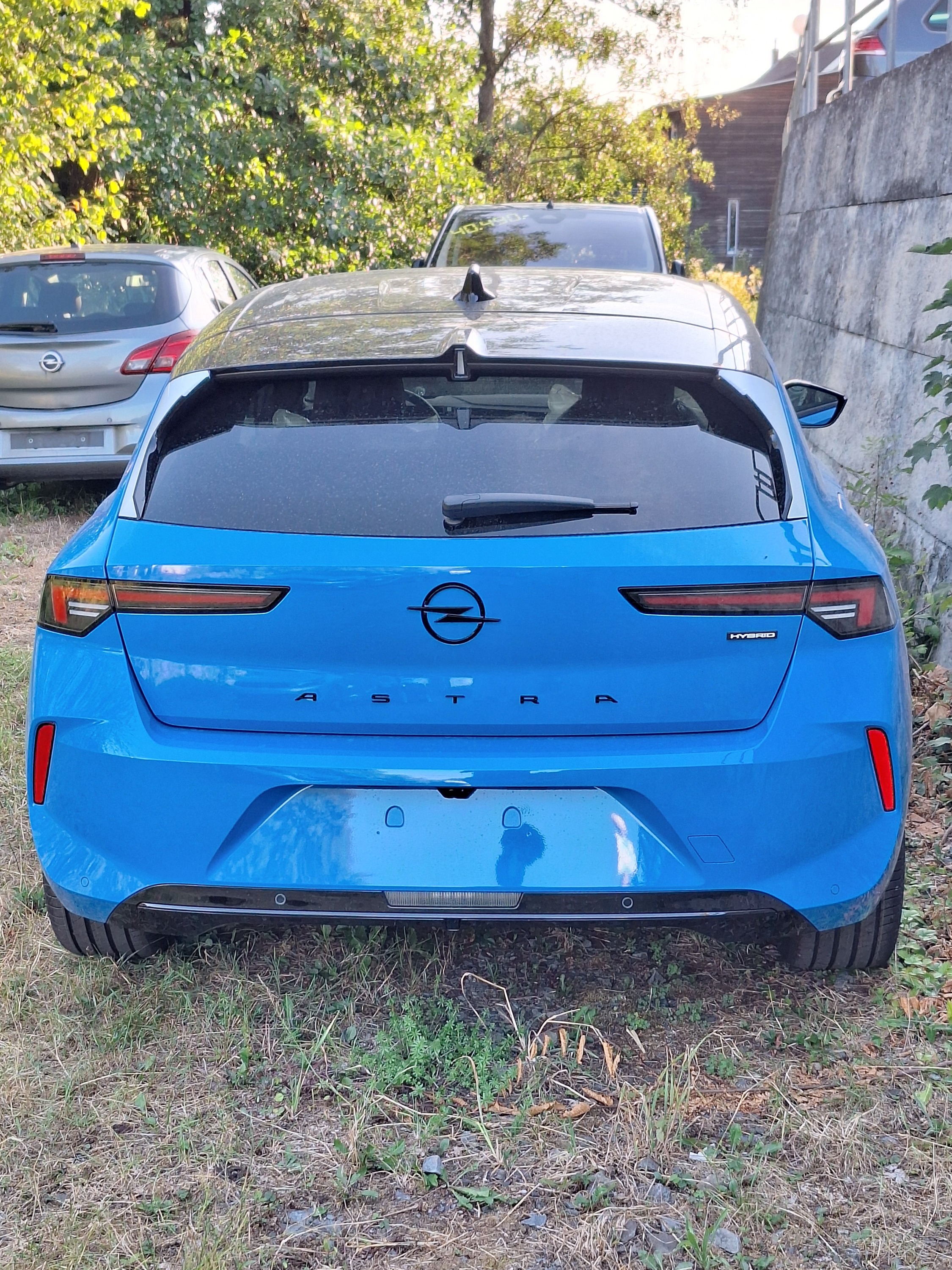 Da isser der Blaue
